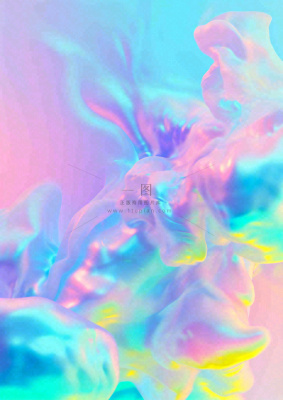 彩色奇幻光影效果质感背景