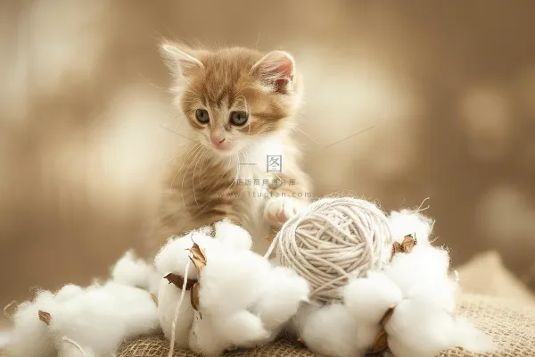 猫咪宠物猫可爱动物摄影图