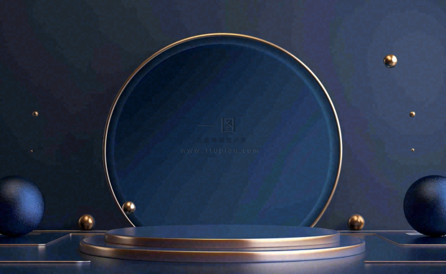 电商促销简约立体几何海报背景电商C4D展台背景 电商促销简约立体几何海报背景电商C4D展台背景