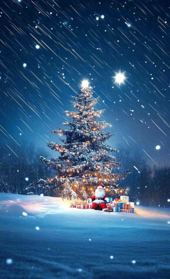 平安夜圣诞节背景