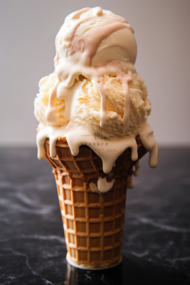 夏日冰淇淋清凉蛋筒甜点摄影图 夏日冰淇淋清凉蛋筒甜点摄影图