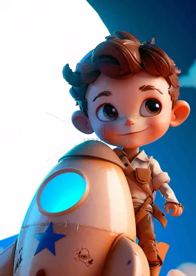 卡通飞行男孩少年可爱儿童节日,玩耍乐趣玩具 卡通飞行男孩少年可爱儿童节日,玩耍乐趣玩具