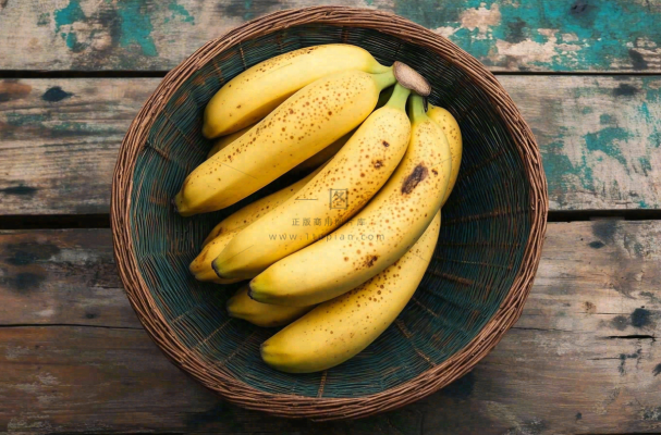 香蕉成熟水果摄影图