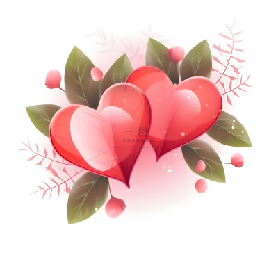 情人节520粉色爱心花浪漫海报素材背景 情人节520粉色爱心花浪漫海报素材背景