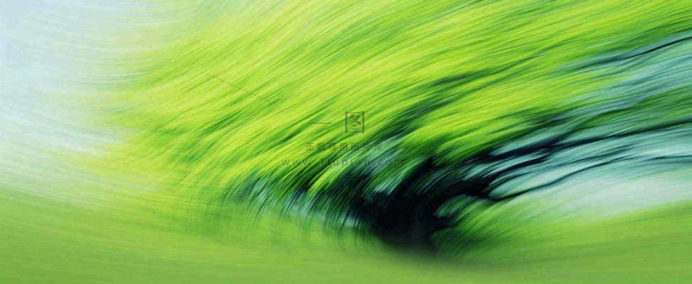 绿色植物树木绚丽虚幻背景