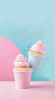 面包蛋糕甜点美食摄影图