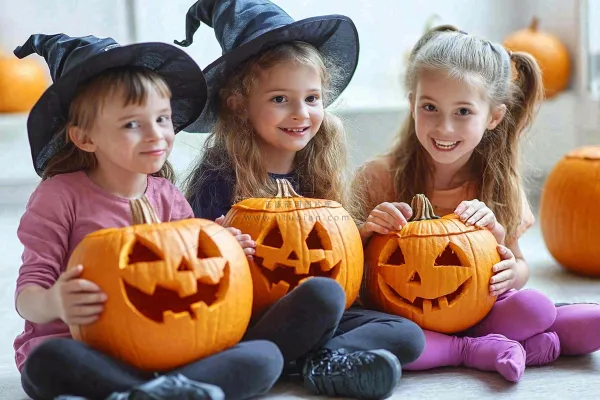 疯狂万圣节搞怪装扮人物女巫摄影图