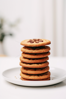 曲奇饼饼干酥脆下午茶美味零食美食摄影图 曲奇饼饼干酥脆下午茶美味零食美食摄影图