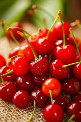 樱桃车厘子水果摄影图