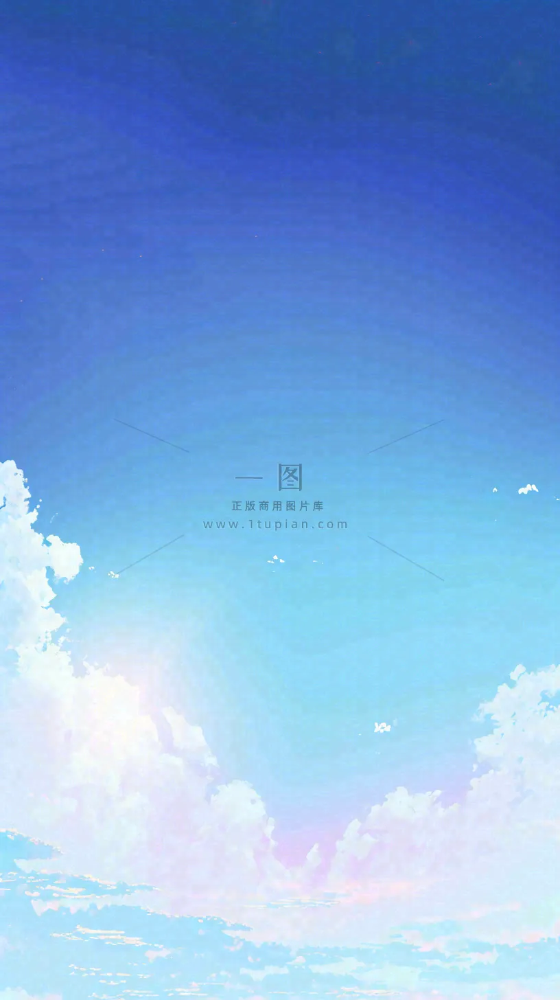 自然紫蓝色天空云层云彩漂浮浪漫阳光摄影