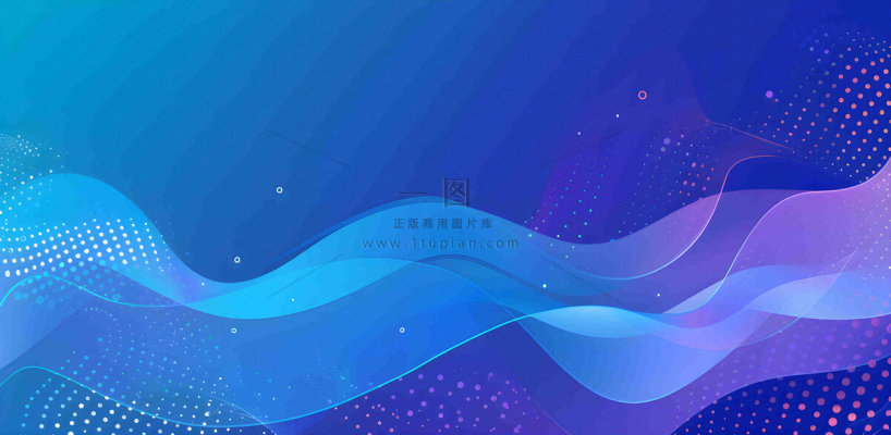 蓝色渐变科技背景