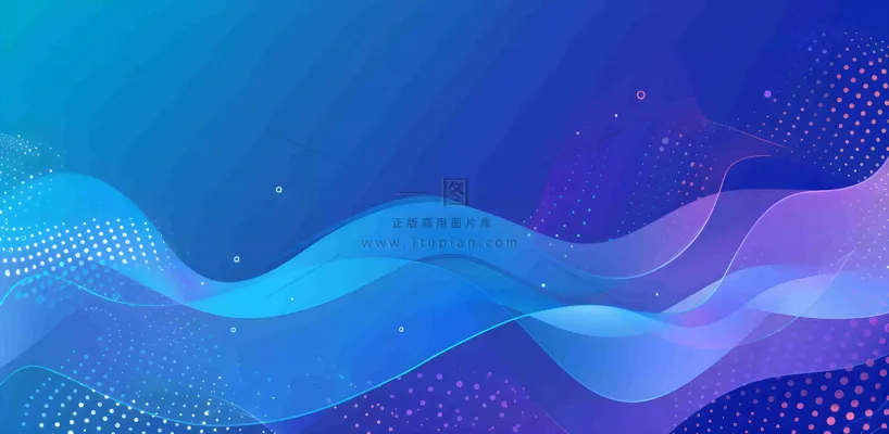 蓝色渐变科技背景