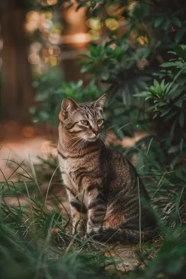 猫咪宠物猫可爱动物摄影图