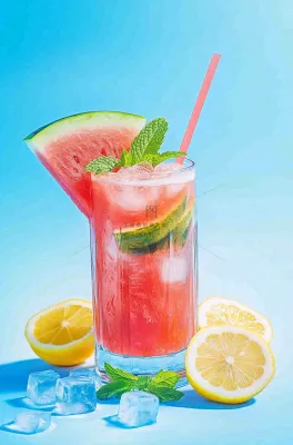 夏日冰镇西瓜汁饮品饮料摄影图 夏日冰镇西瓜汁饮品饮料摄影图