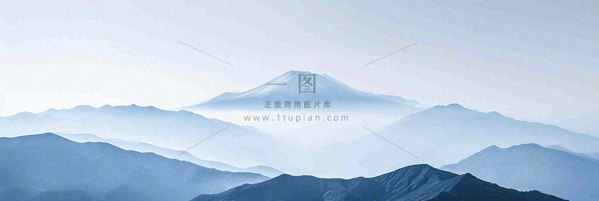高山云层冰山雪山云雾意境,自然风景摄影图