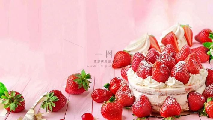 面包蛋糕甜点美食摄影图