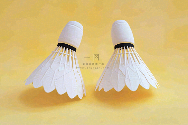 羽毛球竞技运动摄影图