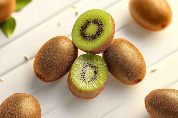 新鲜水果猕猴桃摄影图