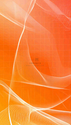 红色渐变条纹波浪纹理背景