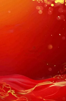 简约红色纹理背景金色颗粒光效科技线条国庆党建年会活动背景