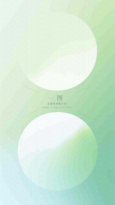 清新渐变背景前的彩色圆球,时尚 清新渐变背景前的彩色圆球,时尚