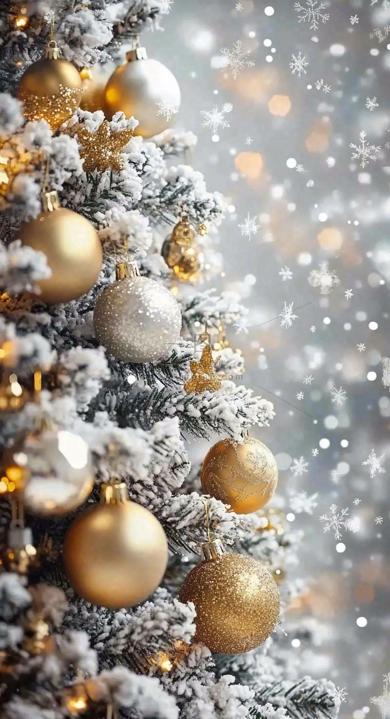 平安夜圣诞节背景