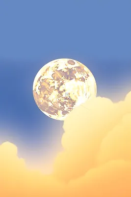 创意月光简约背景 创意月光简约背景