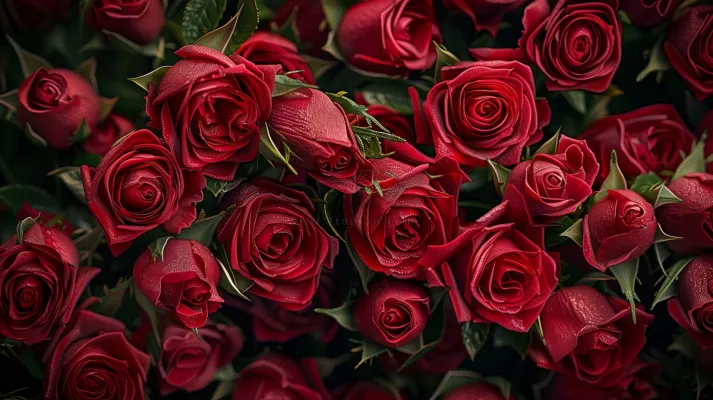 玫瑰花鲜花花朵摄影图