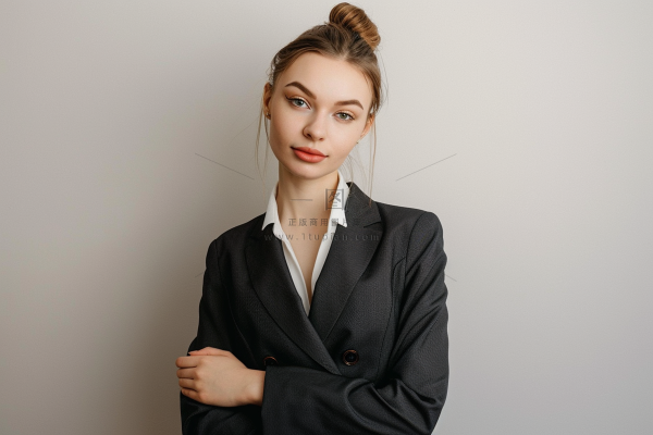 商务工作职业女性人像摄影图