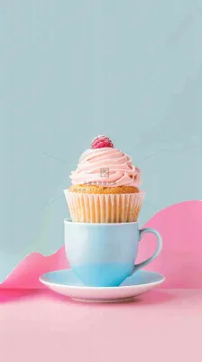 面包蛋糕甜点美食摄影图