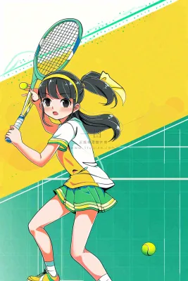 网球运动培训背景