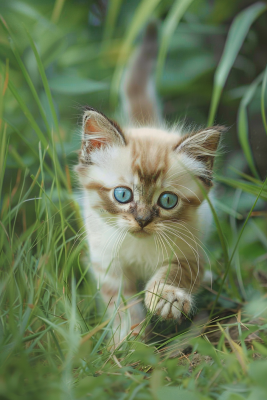 猫咪宠物猫可爱动物摄影图