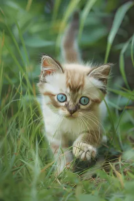 猫咪宠物猫可爱动物摄影图