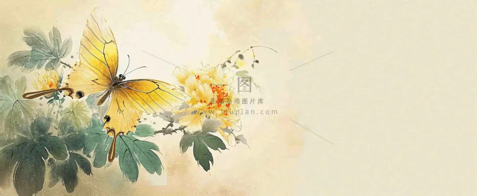 温馨纹理橙色花朵鲜花蝴蝶意境唯美渐变,中国风 温馨纹理橙色花朵鲜花蝴蝶意境唯美渐变,中国风