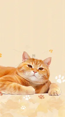 宠物常识宠物攻略猫狗卡通插画背景