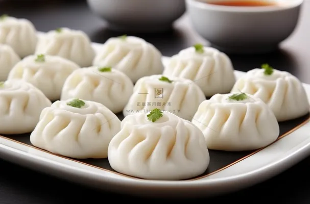 包子汤包小笼包早餐美食摄影图