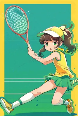 网球运动培训背景