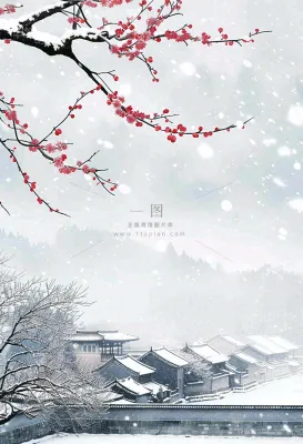 冬天寒冷白雪结冰大寒摄影图 冬天寒冷白雪结冰大寒摄影图