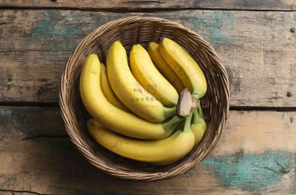 香蕉成熟水果摄影图