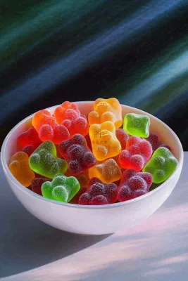 美味的糖果甜蜜摄影图