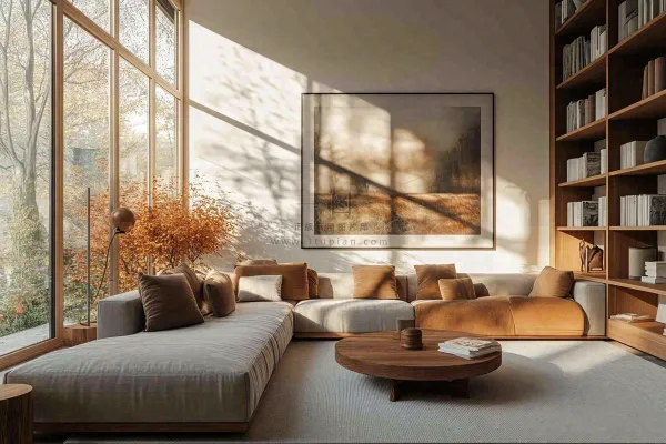 家装家居设计简约风室内装修摄影图