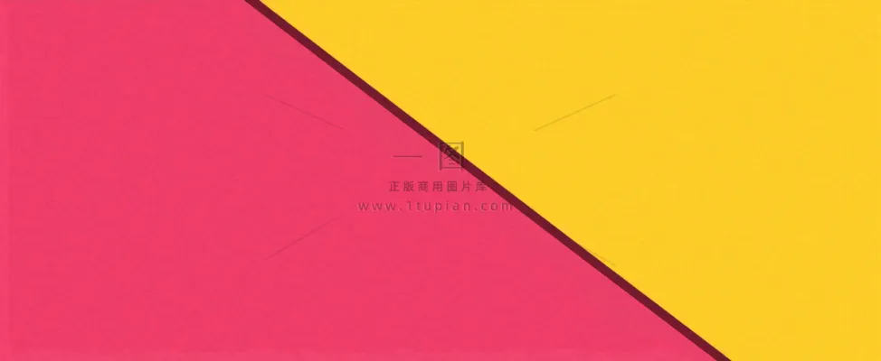 粉黄矩形简约扁平背景 粉黄矩形简约扁平背景