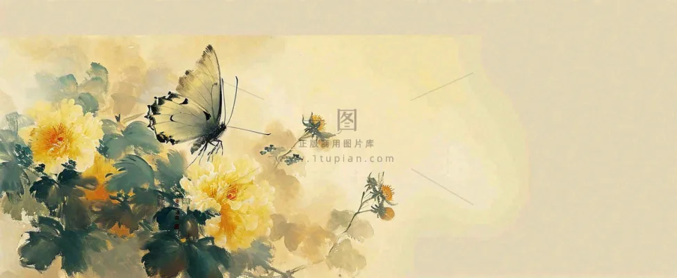 温馨纹理橙色花朵鲜花蝴蝶意境唯美,中国风 温馨纹理橙色花朵鲜花蝴蝶意境唯美,中国风