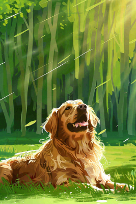 文明养狗宠物遛狗小区物业背景