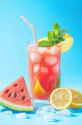 夏日冰镇西瓜汁饮品饮料摄影图 夏日冰镇西瓜汁饮品饮料摄影图