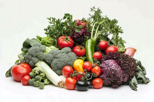 生鲜蔬菜蔬果绿色健康摄影图 