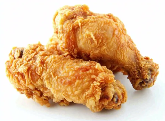 炸鸡腿炸鸡美食摄影图