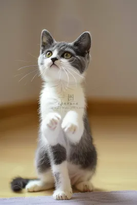 猫咪宠物猫可爱动物摄影图