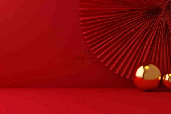 年货节促销电商背景