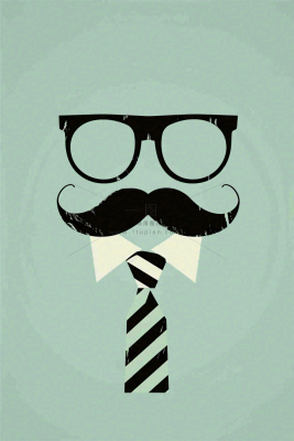 父亲节创意表情卡通男性插画背景 父亲节创意表情卡通男性插画背景